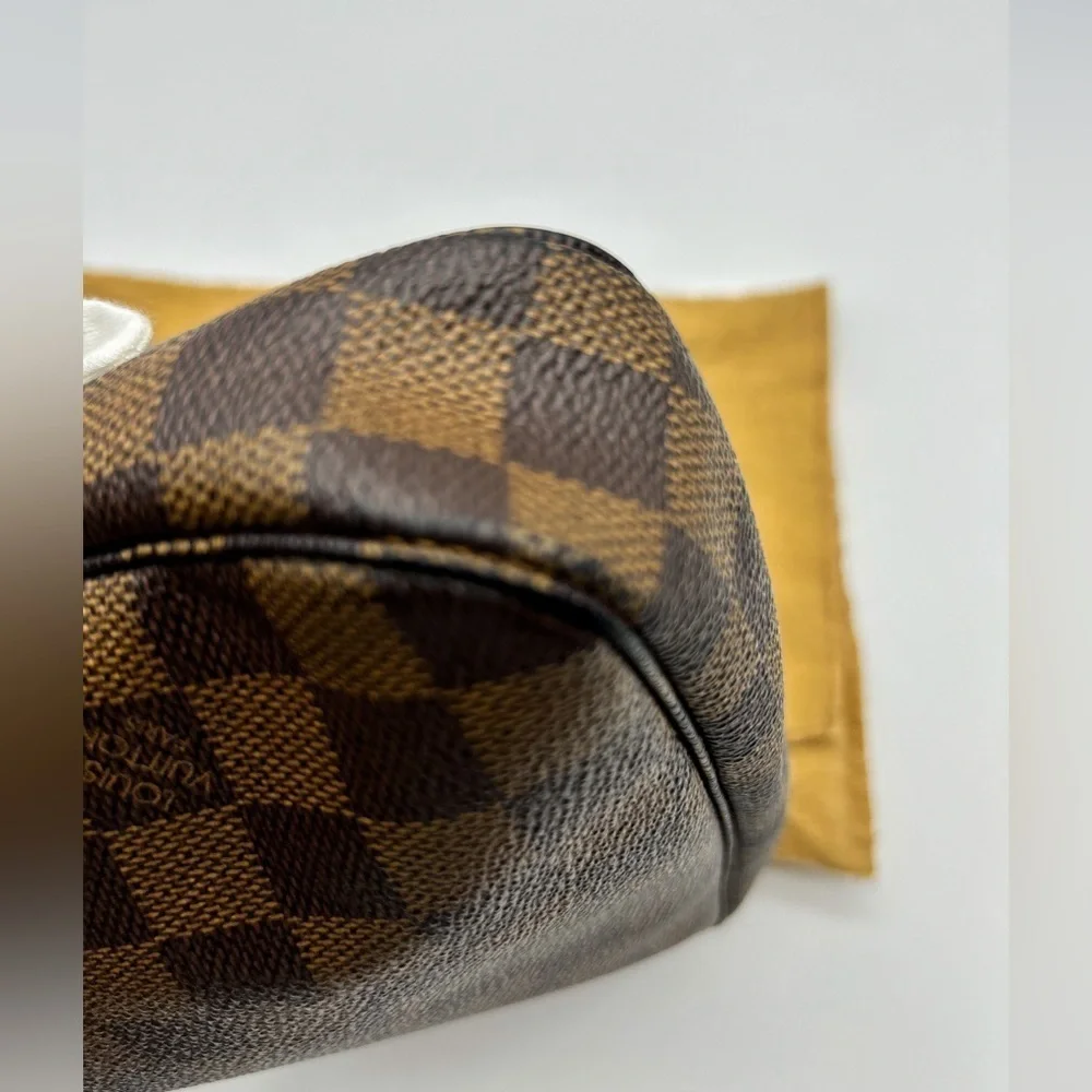 Louis Vuitton LV Accessories Pouch Bag Pochette Accessoires Damier Ebene reg sz